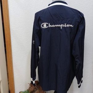 Champion Spellout Windbreaker Men or Women’s XL